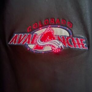 NHL Colorado Avalanche Black and Red Bomber Jacket XL men’s & 2 2018 tickets